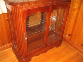 Mahogany Curio Cabinet