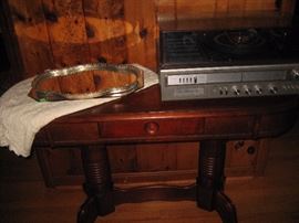Console Table and Turn Table