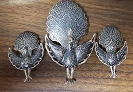 3 pc Siam sterling jewelry