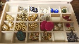 Costume jewelry to include pieces by Weiss and Monet