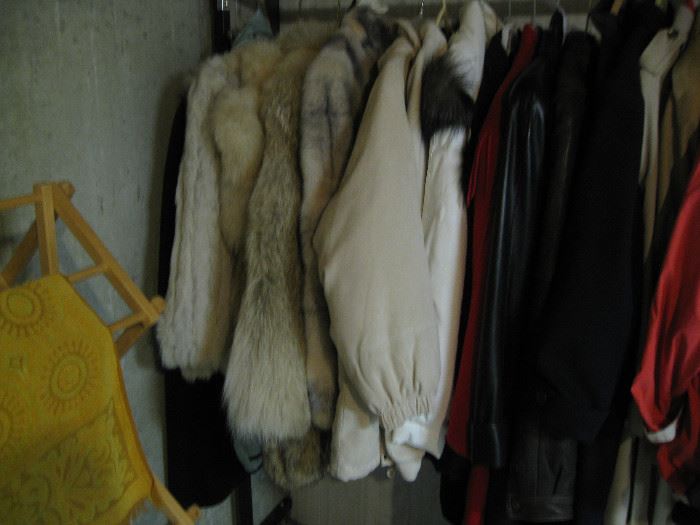 Fur coats