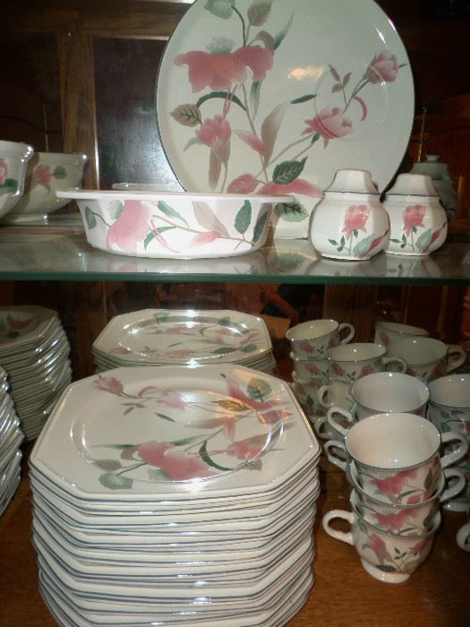Set of Mikasa Continental China, Service for 16, including all the serving pieces