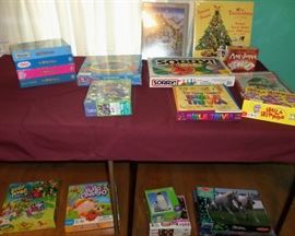 Some of the games & puzzles