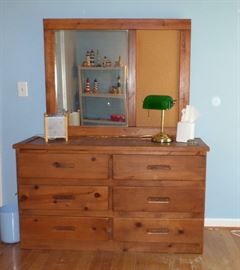 Nice Children's room dresser with mirror & corkboard