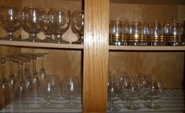 a bit of the glassware