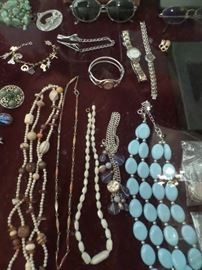 small sample of some of the costume jewelry