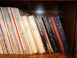 some of the albums - there's still one more cupboard full of albums