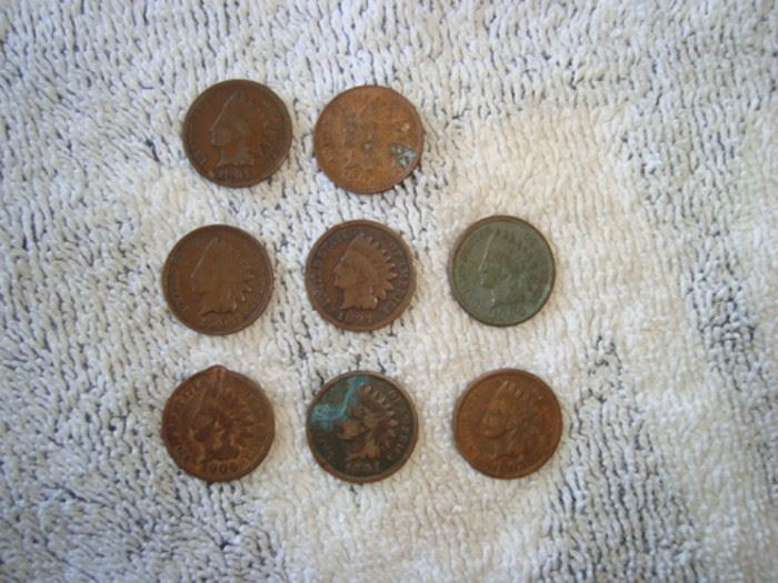 Indian Head Pennies