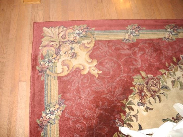 Lovely rugs throughout