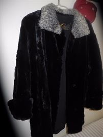 Lamb shearling coat