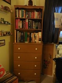Bookcases are FILLED with BOOKS!!