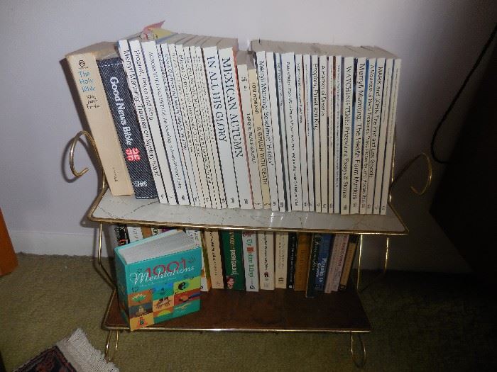 Mid Century Book Shelf.Books