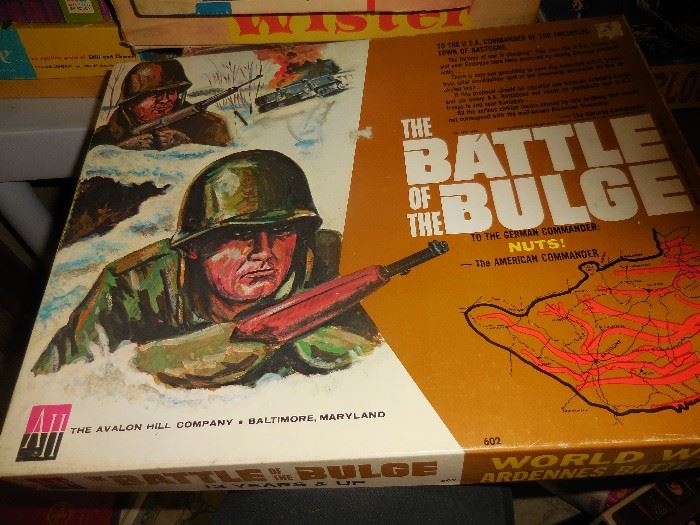 Vintage War Board Games