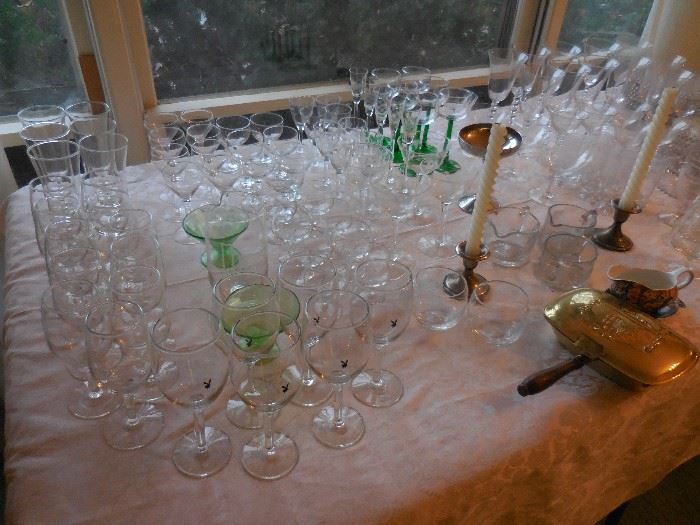 Crystal and Glass Stemware