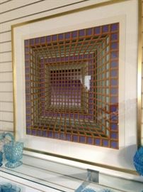 Victor Vasarely "London" Number 1 of 250