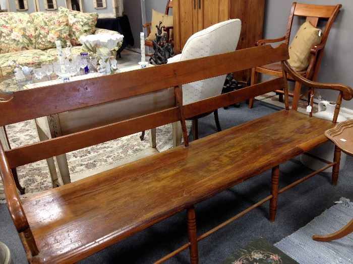 Early American Bench with beautiful Patina