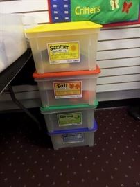 Seasonal resource boxes.