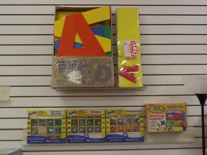 Jumbo collage letters, NEW sequencing kits.
