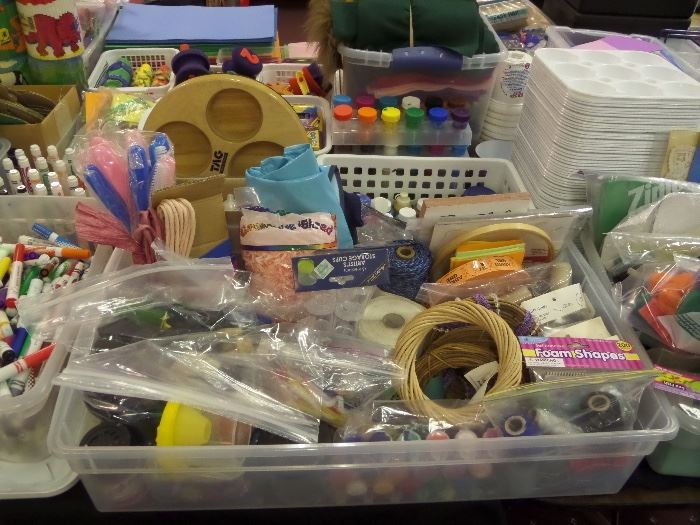 More art supplies, but also containers to keep you organized!