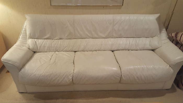 White sofa - $75