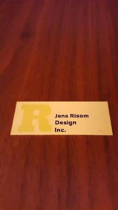 Jens Risom Design Inc.  Now $50