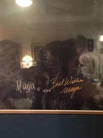 Signed art by Maija.