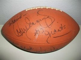 c2 autograph number 13 giants Dave Jennings