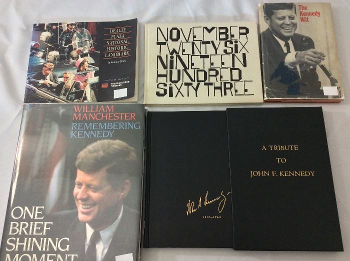 JFK books. 