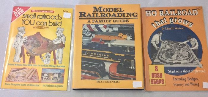 Model railroading. 
