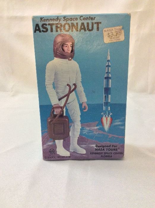 Vintage Kennedy Space Center Astronaut figurine. 