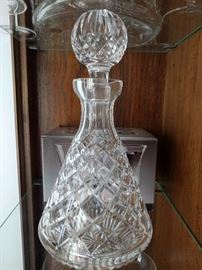 Waterford decanter.