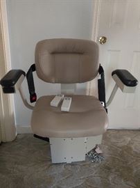 Bruno Electric Stair Lift Chair, 2004, Serial #04120300724