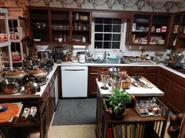 Kitchen-A-Rama! If you ever needed a kitchen thing-a-ma-jig, THIS is the house for you! If it was available at any kitchen store or online TV ad, they bought it.                 Now, YOU come buy it all!