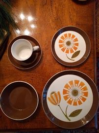 33-Piece Set of Mikasa "Duplex" china, by Ben Seibel