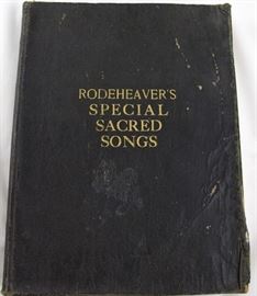 Rodeheaver's Special Sacred Songs early 1900's