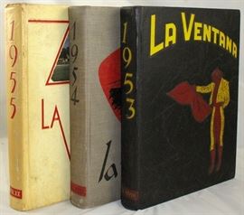 Texas Tech, La Ventana Yearbook: 1953, 1954, 1955