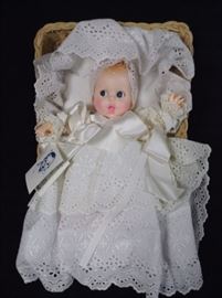 Gerber Doll with christening gown Vintage