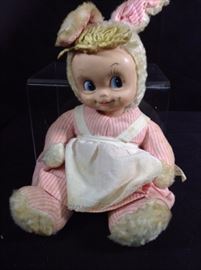 Vintage Bunny Baby Doll