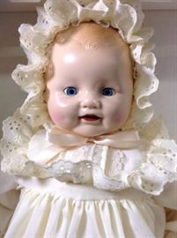 Gerber baby doll in gown