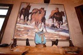 Ray Hare "Leaving Winter," Dave McGary Grandmothers Heirloom, Other Bronze Sculptures, Fox Hide