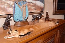 Ray Hare "Leaving Winter," Dave McGary Grandmothers Heirloom, Other Bronze Sculptures, Fox Hide