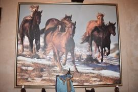 Ray Hare "Leaving Winter," Acrylic