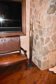 Bronze Floor Standing Candle Stick