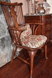 Windsor Chair with Custom Pads
