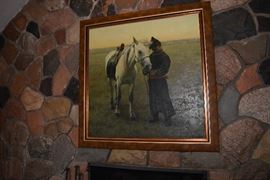 Ma Shulin "Morning Light" Oil on Canvas