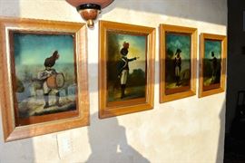 Antique Soldier Paintings