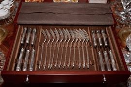 Aria By Christofle Sterling Flatware Set