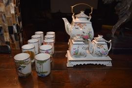 Franklin MInt Chinese Tea Set