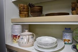 Teak Bowls, Other Dining Items