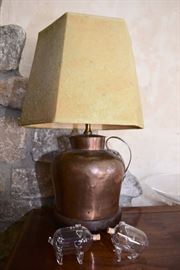 Copper Lamp